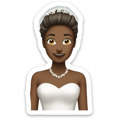 Bride  sticker