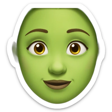 Fiona shrek sticker