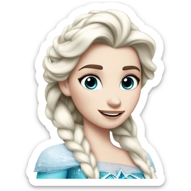 Princess elsa sticker