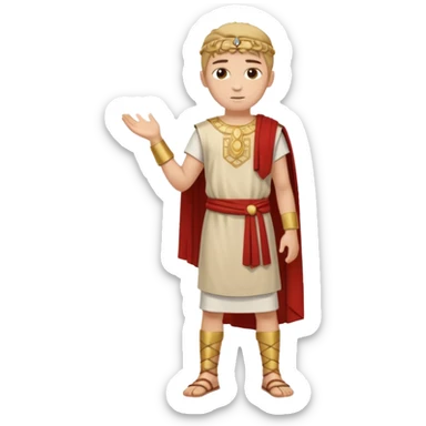 niño cartagines cuerpo completo sticker