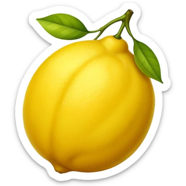 lemon sticker