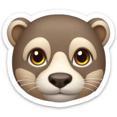 doudou loutre sticker