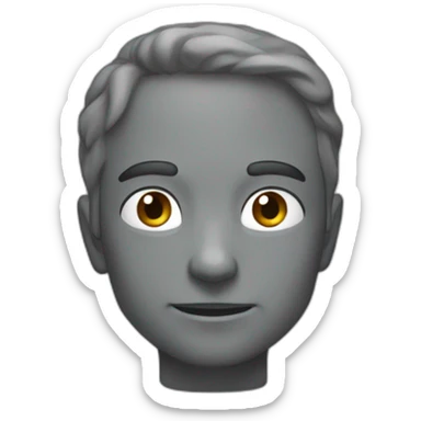 Gênio com a cabeça explodindo sticker