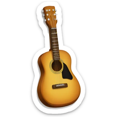 guitar sticker