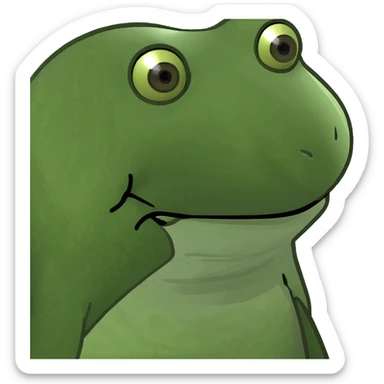 Bombastic side eye sticker