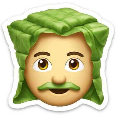 A happy baklava sticker