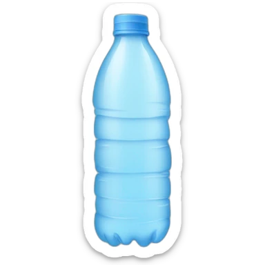 bottle of water sticker