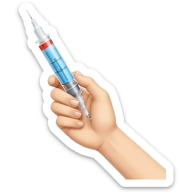 Syringe in ✊🏻 sticker