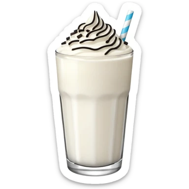 Oreo white smoothie and glaze on top  sticker