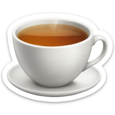 cup of tea sticker