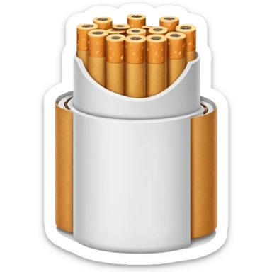 MARLBOROWITH A WHOLE PACK OF CIGARETTES
 sticker