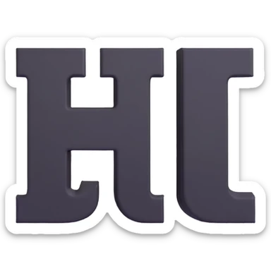 A bold y text “L 5” clearly written on it in black letters, centered sticker