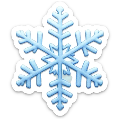 Snowflake  sticker