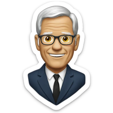 david-letterman sticker
