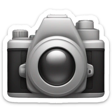 A camera app black and white and gray theme   sticker