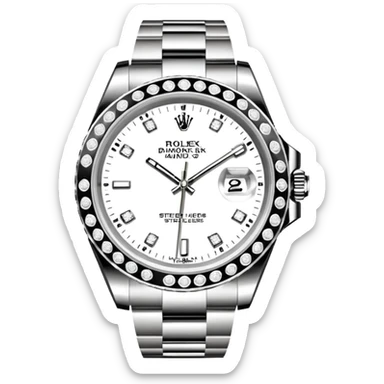 Diamond Rolex sticker