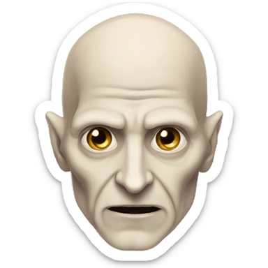 Voldemort sin nariz  sticker