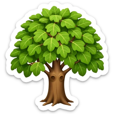 fig tree  sticker
