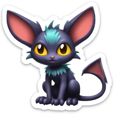  Kawaii Edgy Cool Beautiful Noivern-Nargacuga-Litten-Bat-Cat full body sticker