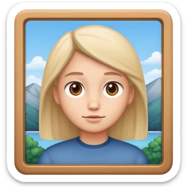 somebody looking outside  sticker