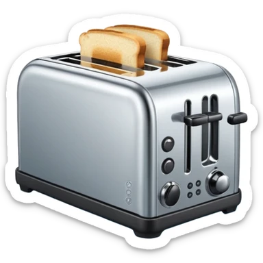 Toaster in water  sticker
