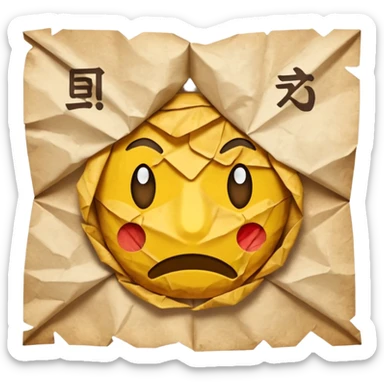 On a paper is written Kishan is looser sticker