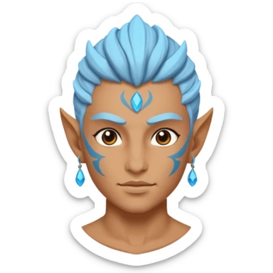 Genasi dnd sticker