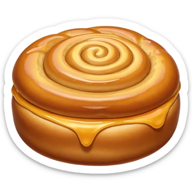 A honey bun sticker