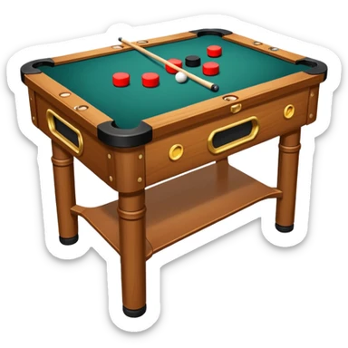novuss game table sticker