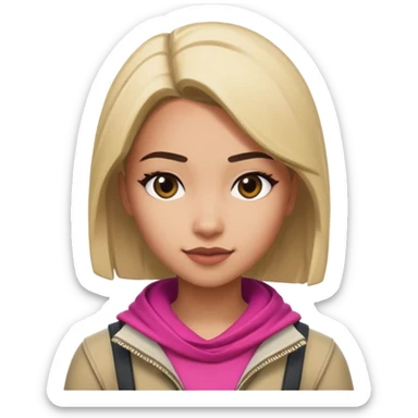 rubi estivant in fortnite sticker