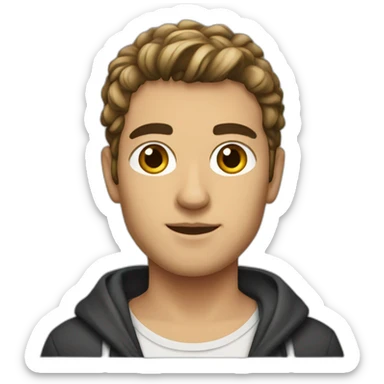 greek-male-youth sticker