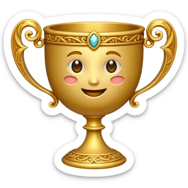 Happy mode grail  sticker