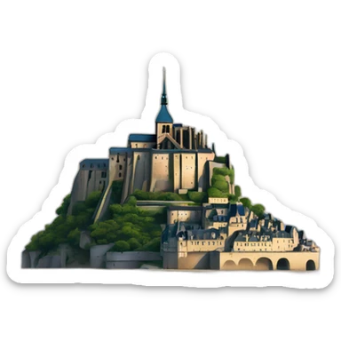 mont-saint-michel sticker