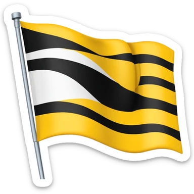 the breton flag sticker
