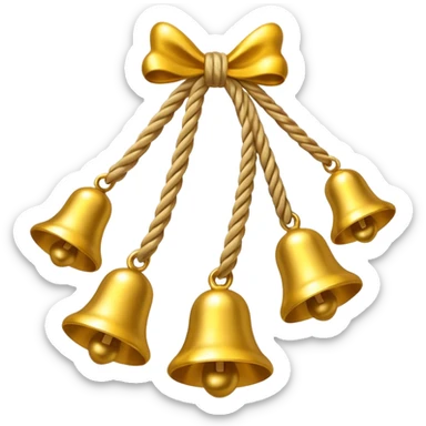 Ghungroo( many little bells in a rope twiste) sticker