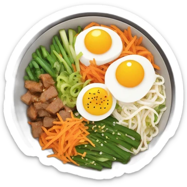 bibimbap sticker