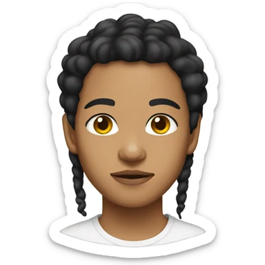 Lightskin baddie  sticker