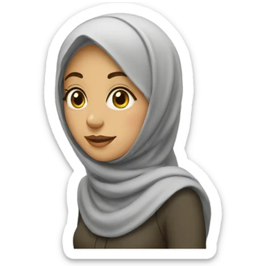 Muslimah sticker