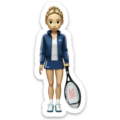 Adidas by Stella McCartney spring/summer 2009 tennis outfit sticker