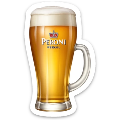 Birra Peroni piccola da 33 cl
 sticker