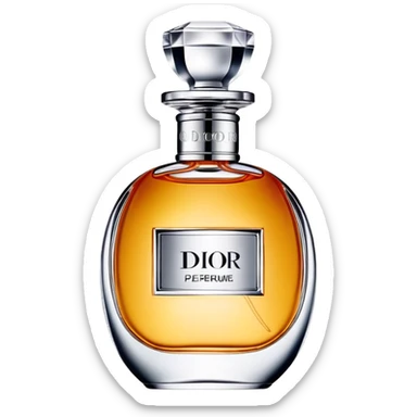 Dior perfum sticker