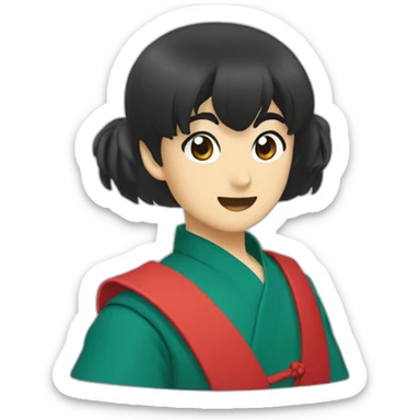 ranma 1/2 sticker