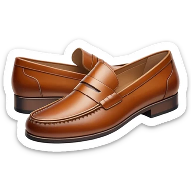 Stylish loafers sticker