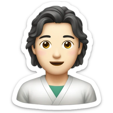 Série coreana sticker