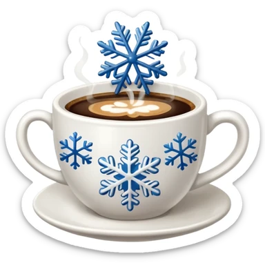 🎀☕❄️ sticker
