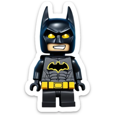 lego batman first try sticker