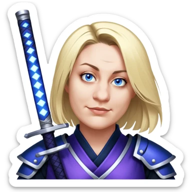 Mystic Samurai sticker