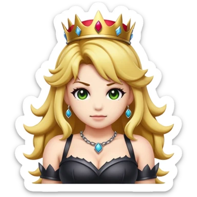Bowsette sticker