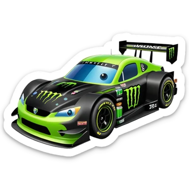 funon beds Monster Energy's drift liverys sticker