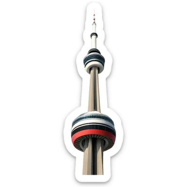 Cn tower sticker
